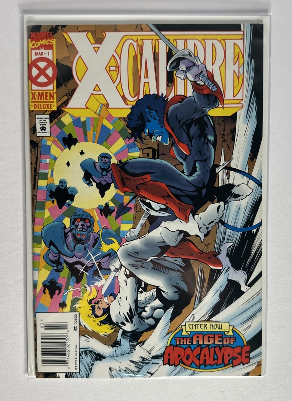 Marvel Comics X-CALIBRE #1 MAR 1995 MARVEL COMIC